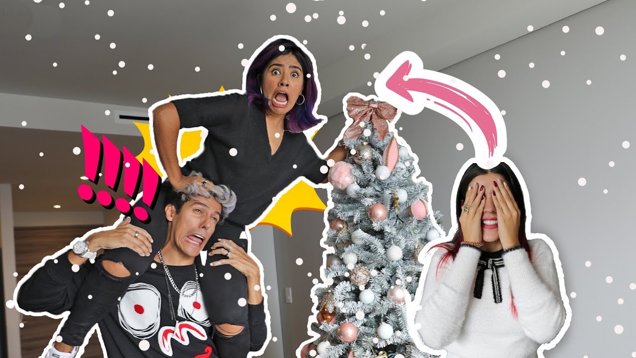 SORPRESA!!! MIS HERMANOS DECORAN MI ÁRBOL 🎄 DE NAVIDAD | LOS POLINESIOS