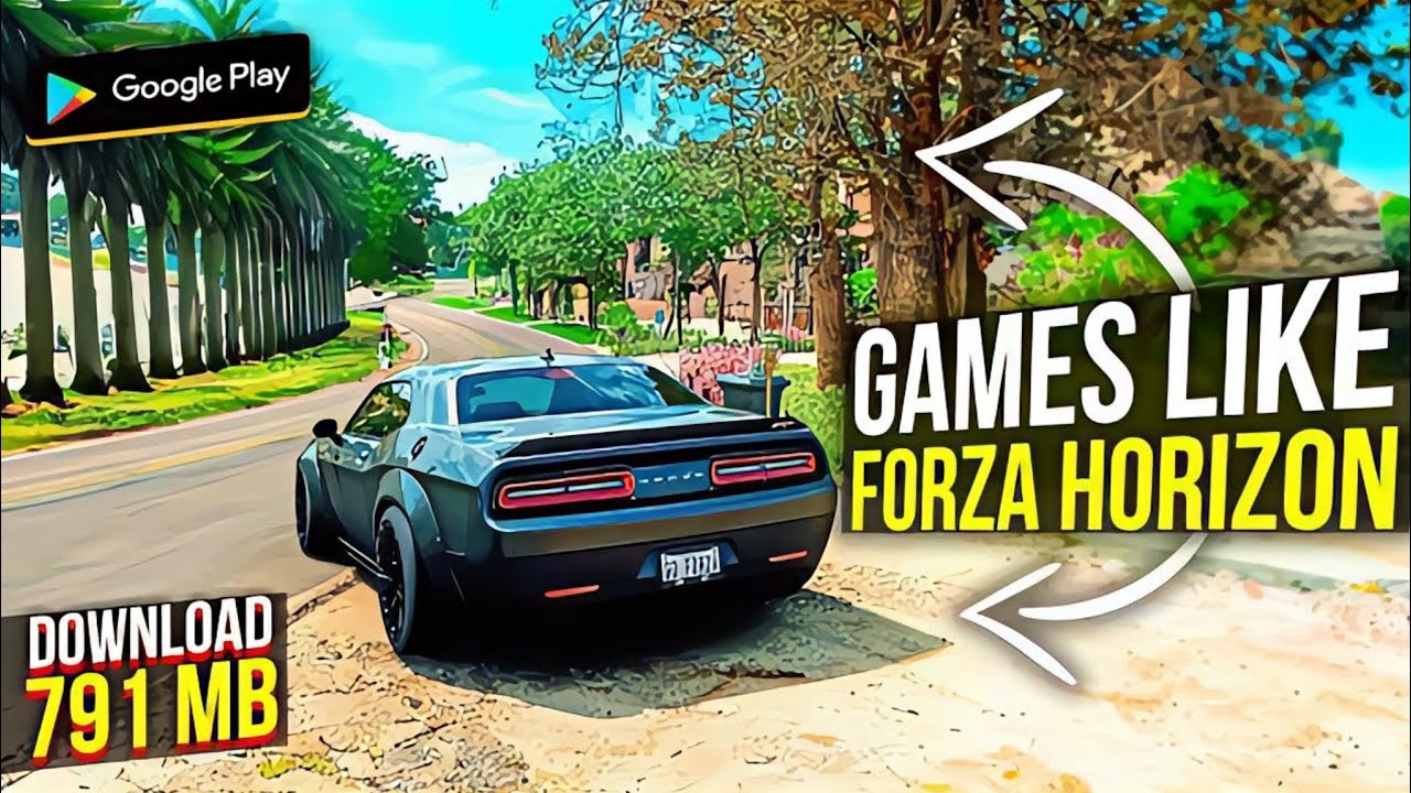 TOP 5 GAMES LIKE FORZA HORIZON 