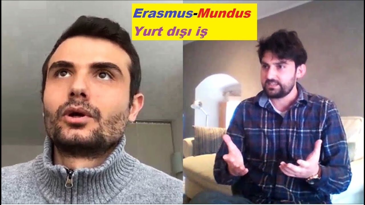 Fransa'da çalışan Mühendis ile Erasmus-Mundus hakkında söyleşi