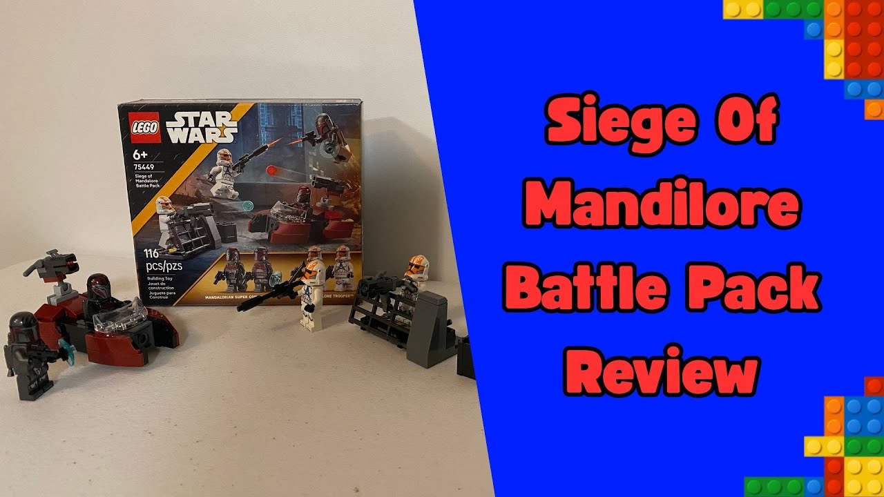 LEGO Star Wars Siege of Mandalore Battle Pack Review