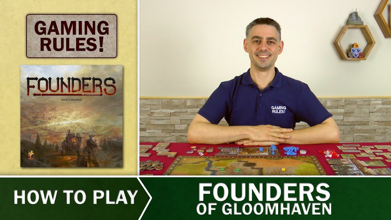 Founders of Gloomhaven — Официальные правила игры! Как играть