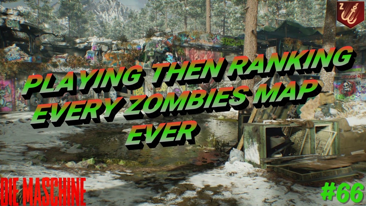 Die Machine - Playing Then Ranking Every Zombies Map Ever
