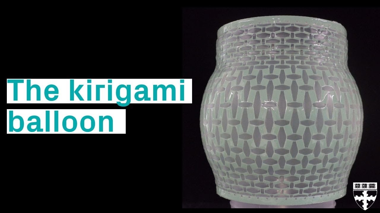 How Kirigami Turns Balloons into Shape-Shifting Wonders