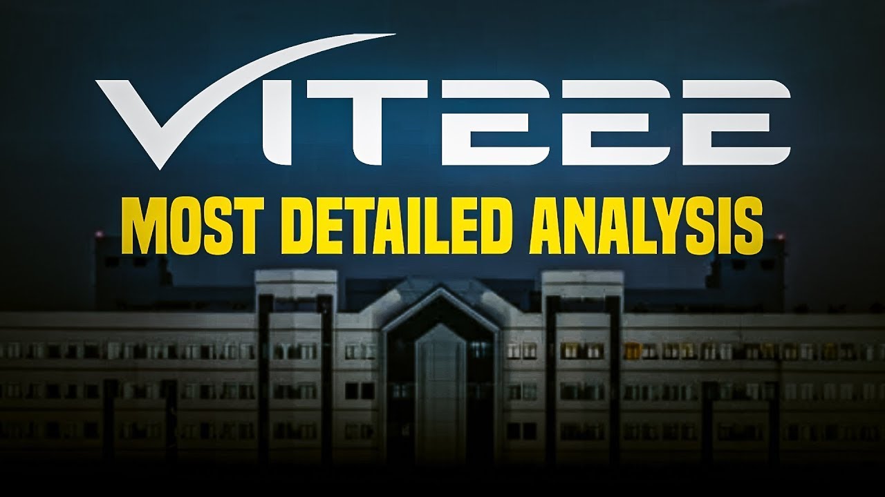 VITEEE 2024 Most Detailed Analysis | Most Important Chapters | VIT Vellore | Anup Sir