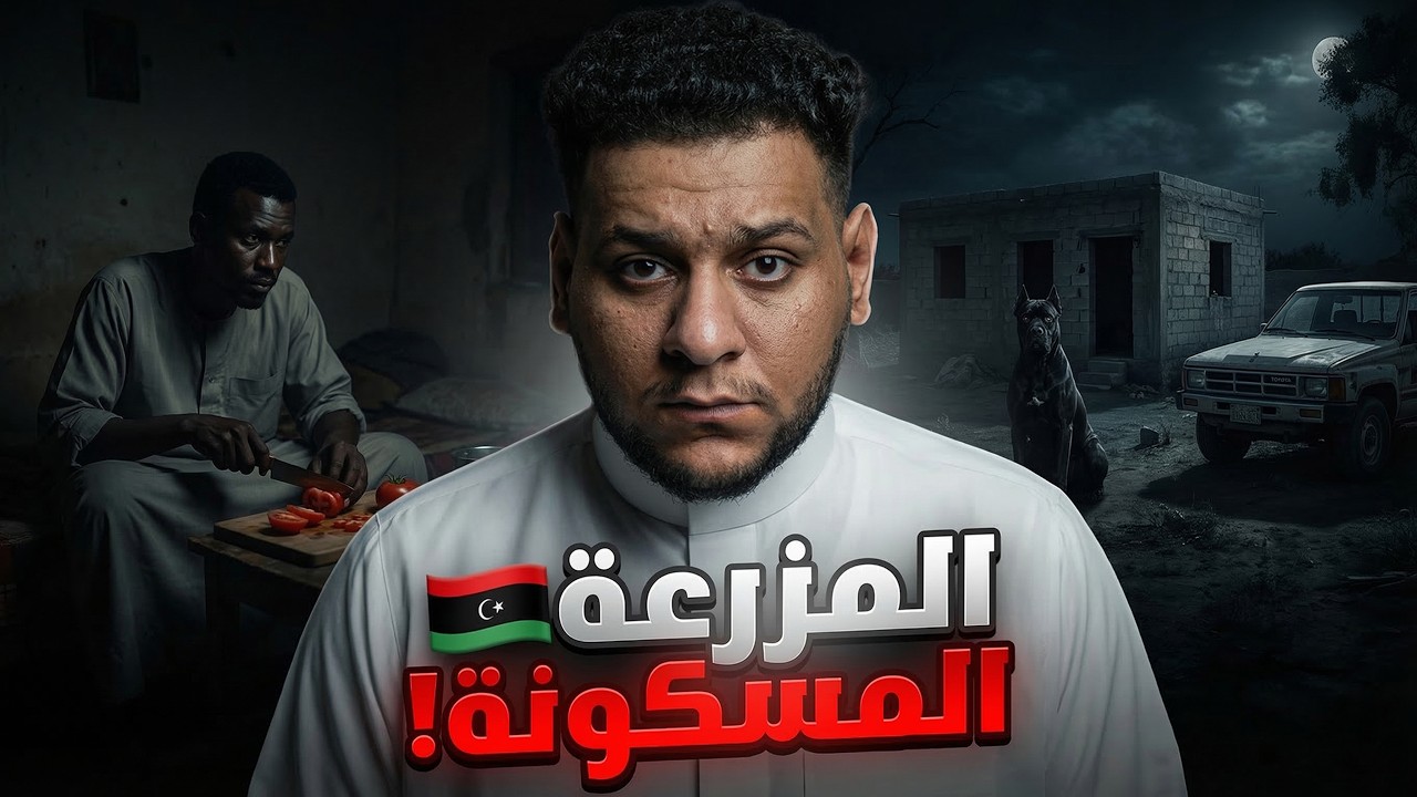 قصة المزرعة المسكونة في ليبيا 🇱🇾 وانتقام الجن من العامل السوداني | قصص رعب