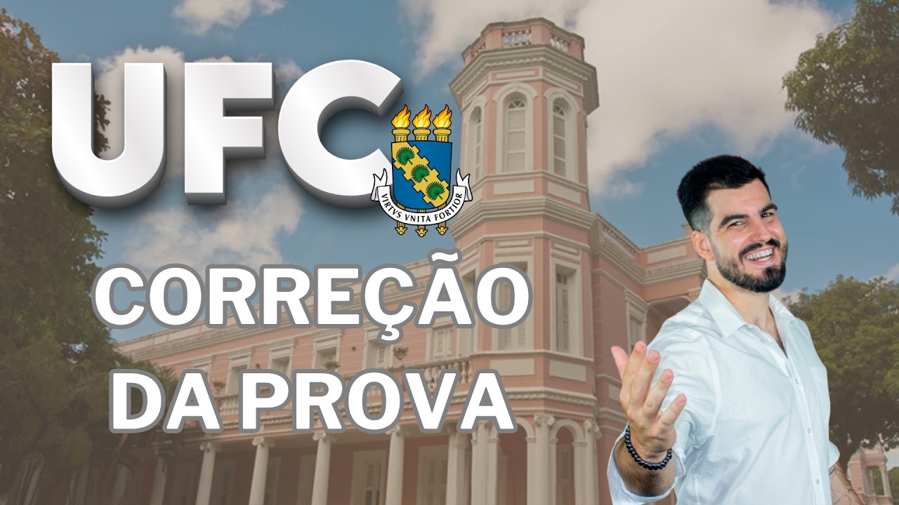 UFC | Correção da prova de LEGISLAÇÃO 🎯