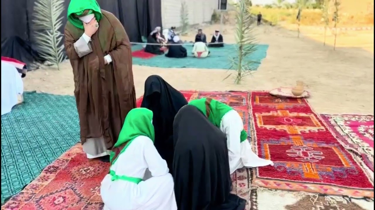  تشابية واقعة السيدة الزهراء عليها السلام موكب شهيد الجمعة الحسيني (بغداد.منطقة بدران) 