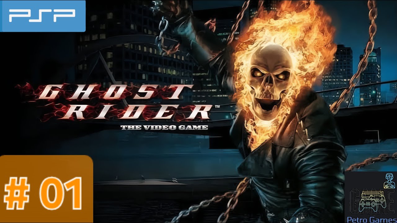 Motoqueiro Fantasma - part. 01 - PSP / PS2 (Ghost Rider) Gameplay on Ps Vita