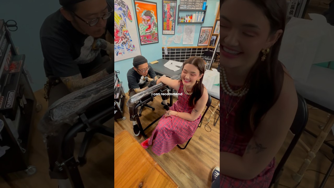 Getting a tattoo in Japan! 💉 #japan #japantrip #japantips #tattoo #japantravel #harajuku #newtattoo
