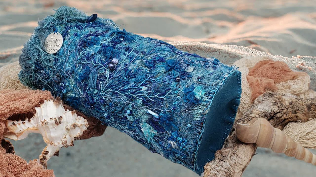 ABSTRACT EMBROIDERY full of TEXTURE | Be Stronger Than the Storm