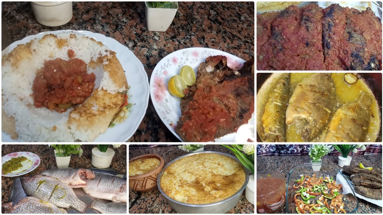 غداء يوم الجمعة 🥘 صينية سمك فى الفرن هتدعيلى عليها🧑🏿‍🍳احفظيها عندك واعمليها فى رمضان 😘