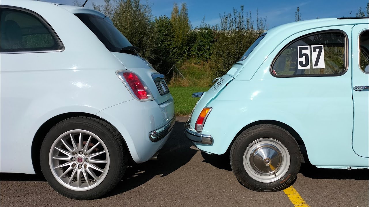 FIAT 500 Vergleich Oldtimer und Retro-Modell: 10 Gemeinsamkeiten