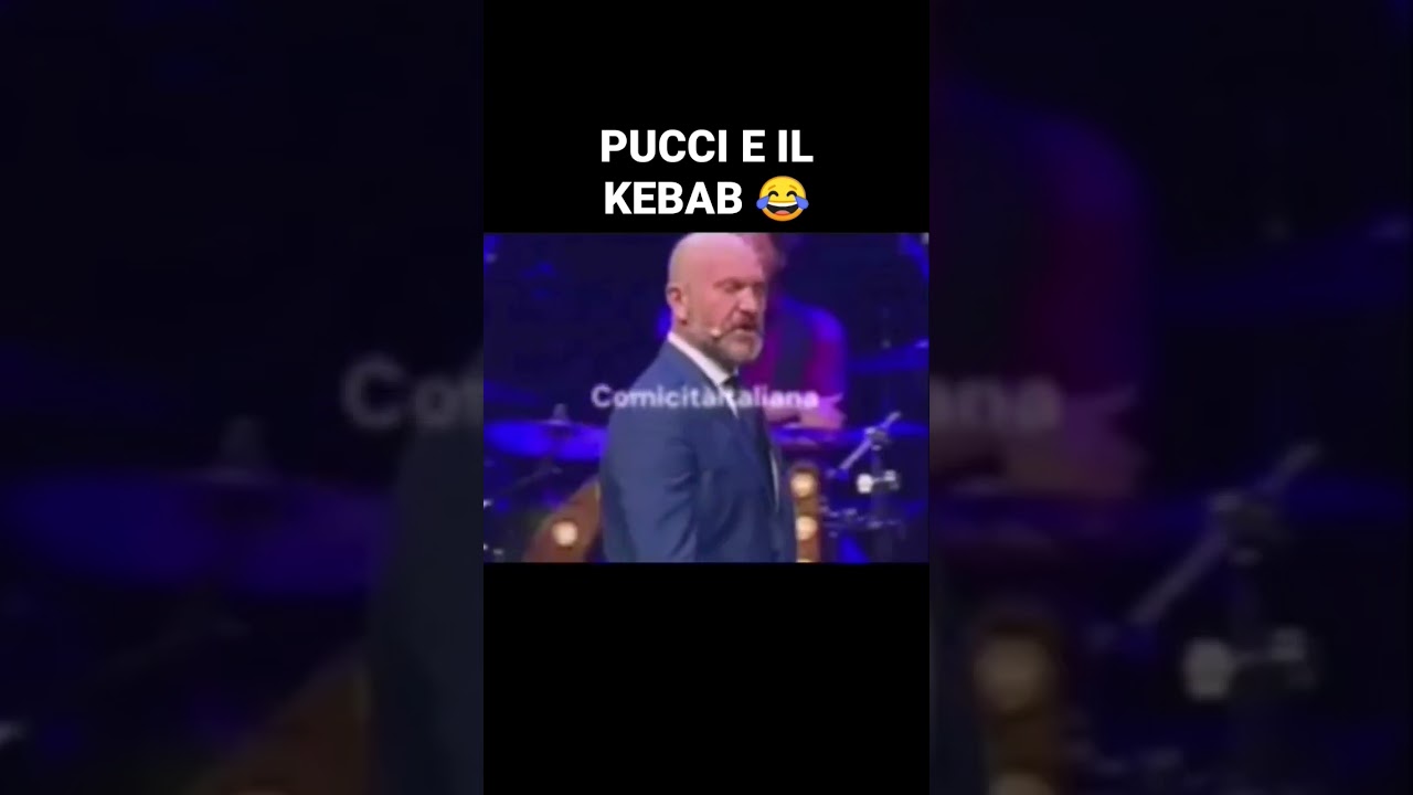 Pucci e il Kebab 😂 #comicit&agrave;italiana #pucci #videocomici #videodivertenti