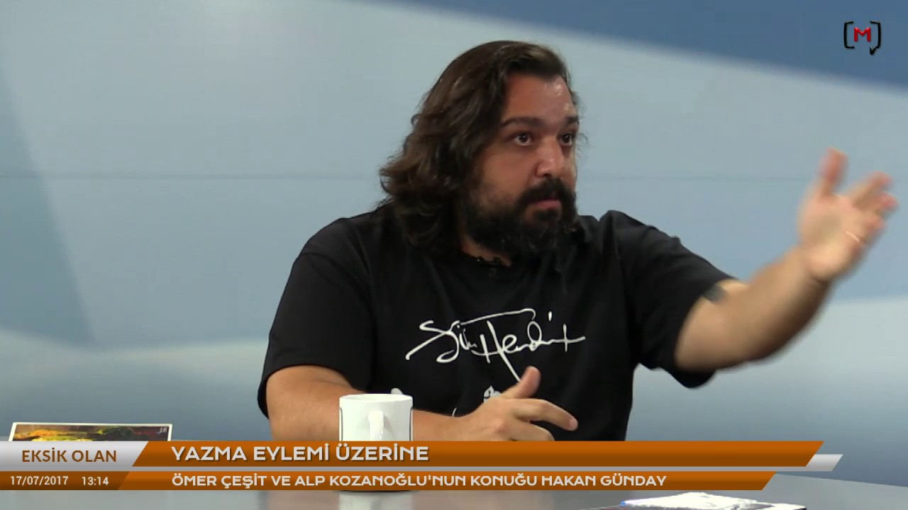 Eksik Olan: Hakan Günday ile ''yazma eylemi üzerine''