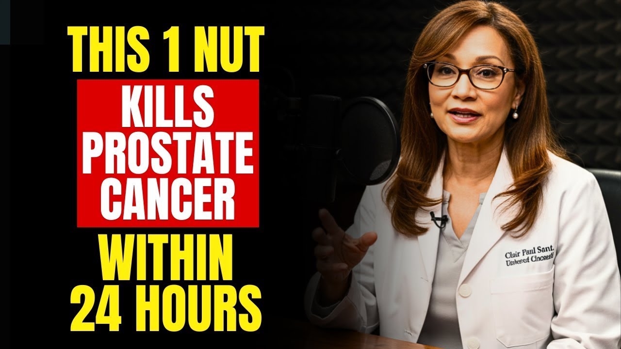 Just 1 Nut Reduces The ENLARGEMENT of your PROSTATE