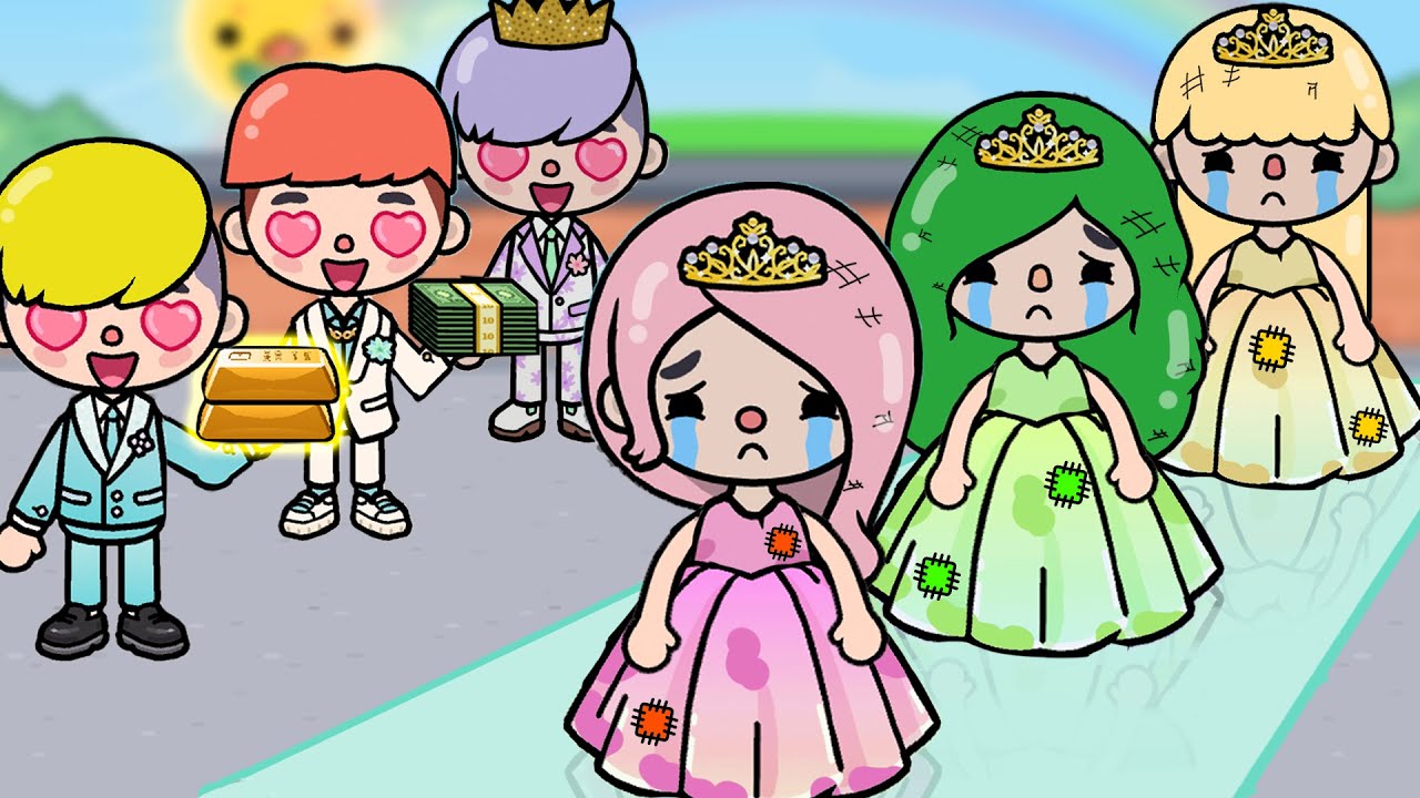 Rich and Poor School Love Story | Toca Life Story |Toca Boca