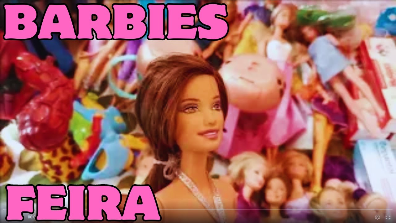 NA FEIRA DE MADUREIA A PROCURA DE BARBIES E BRINQUEDOS - LEMBRANDO UM DIA FELIZ
