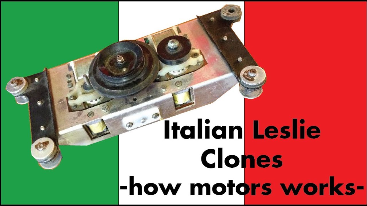 Leslie clone motors - how it works -