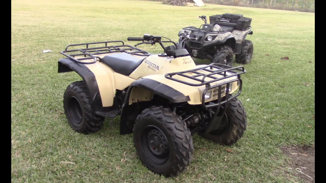 1999 Honda Fourtrax TRX300FW - Walk Around and Review