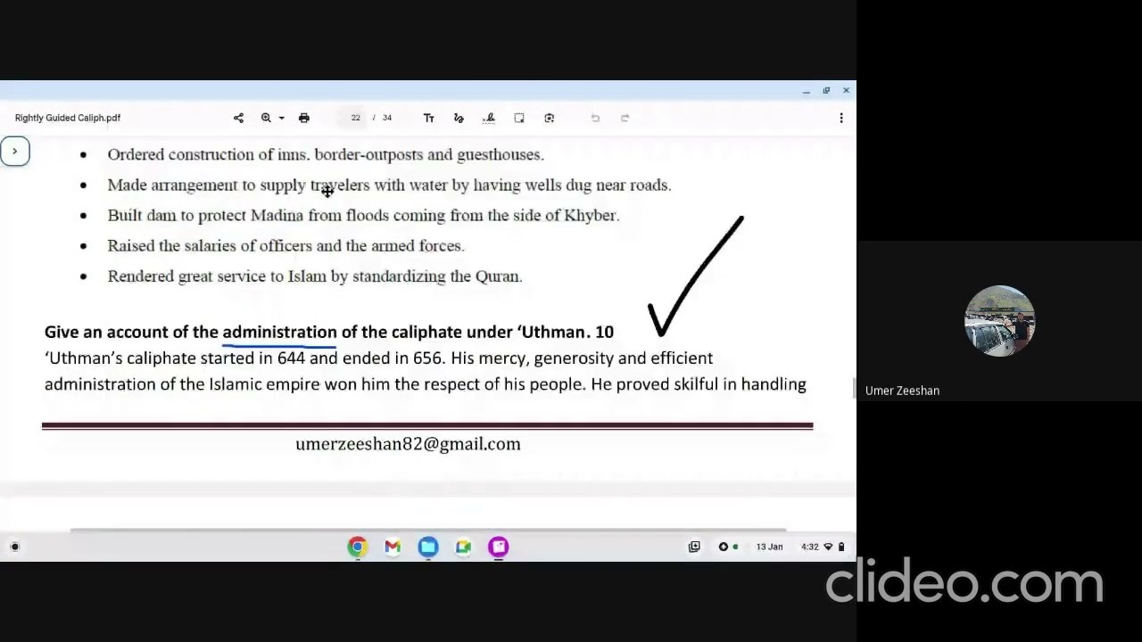 Caliphate of Hz Usman RA part 2