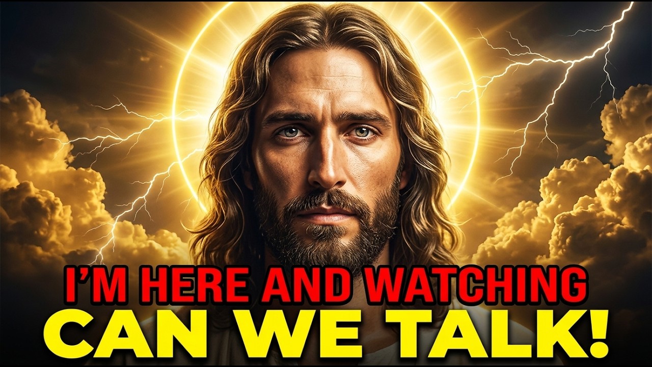 📜GOD SAYS: I'M HERE AND WATCHING CAN WE TALK...