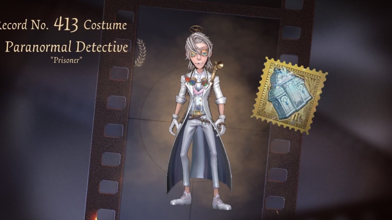 Identity V | Finally Got Prisoner “Paranormal Detective” This Year! Skin And Acc Are Both Amazing!!