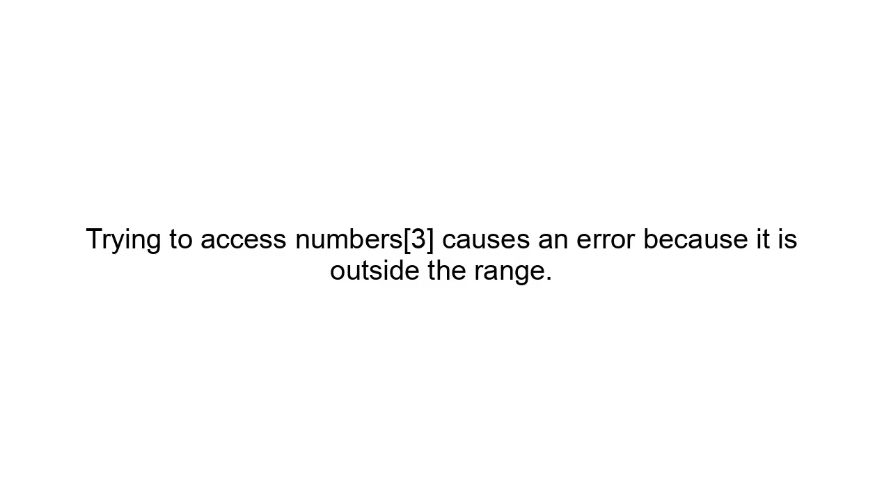 Index Out of Range Explained for Beginners | Programming Error Tutorial