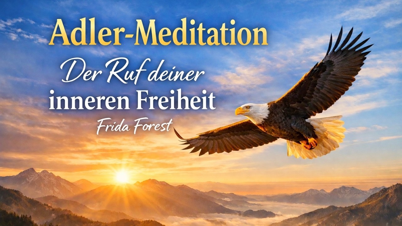 Adler-Meditation - Der Ruf deiner inneren Freiheit | Krafttier Meditation 🌿🤍