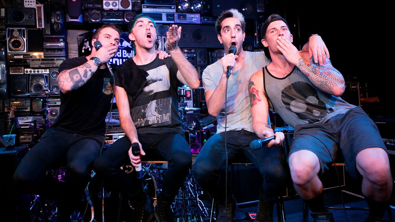All Time Low Interview in the Red Bull Sound Space at KROQ
