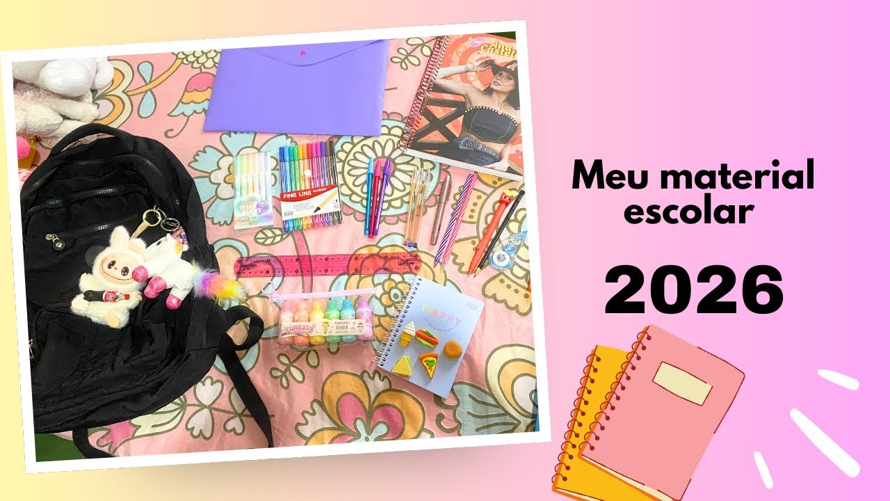 MEU MATERIAL ESCOLAR 2026