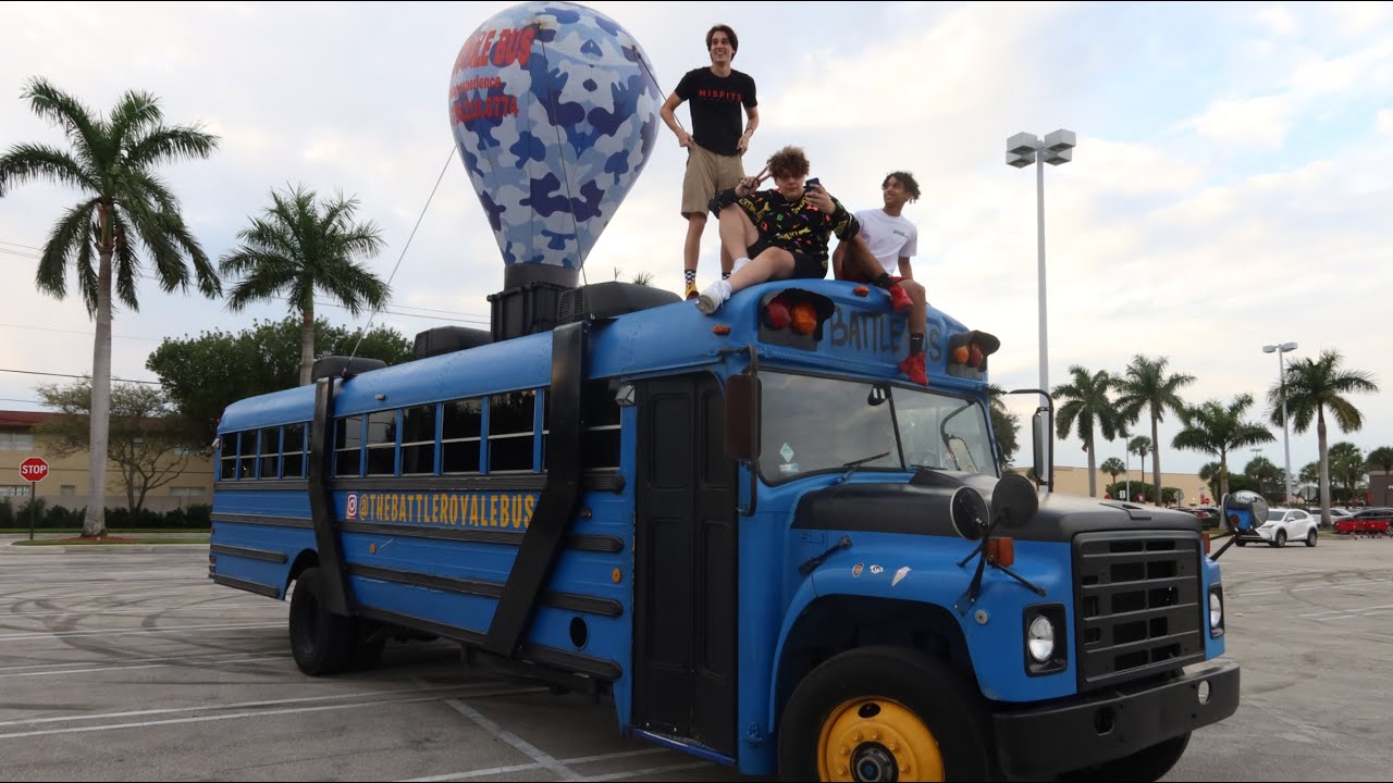 Fortnite Battle Bus in Real Life