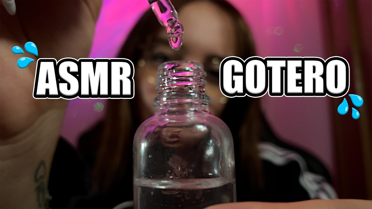 ASMR | Los SONIDOS más RELAJANTES con GOTERO de VIDRIO 💦