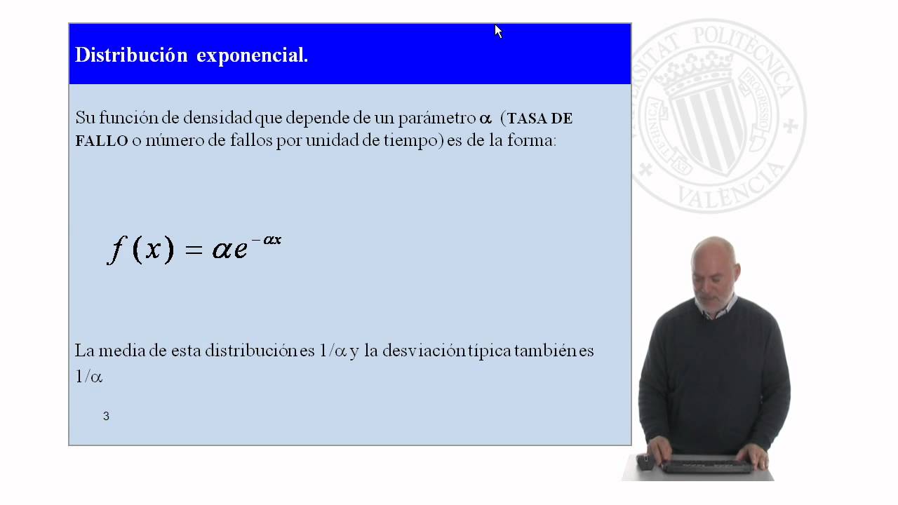 Distribución exponencial |  | UPV