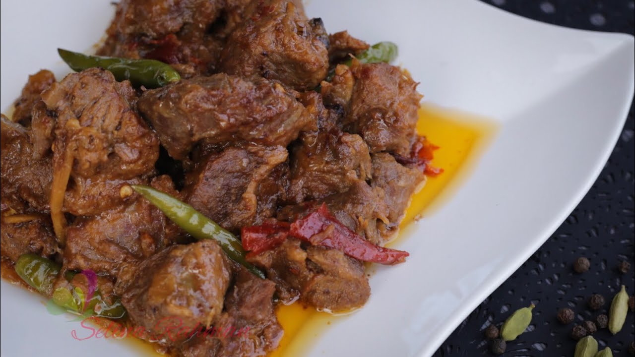 কাটা মশলায় মাংস রান্না | Whole Spice Meat | Kata Moshlay Beef Vuna | Whole spice Beef Vuna
