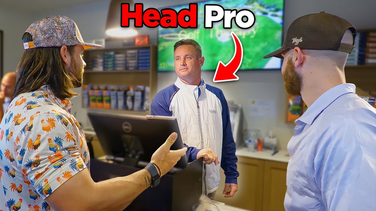 «Кто ЛУЧШИЙ гольфист в Pro Shop?»