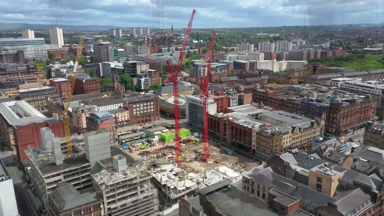 Drone Surveying | Glasgow Construction Site Progress Reporting
