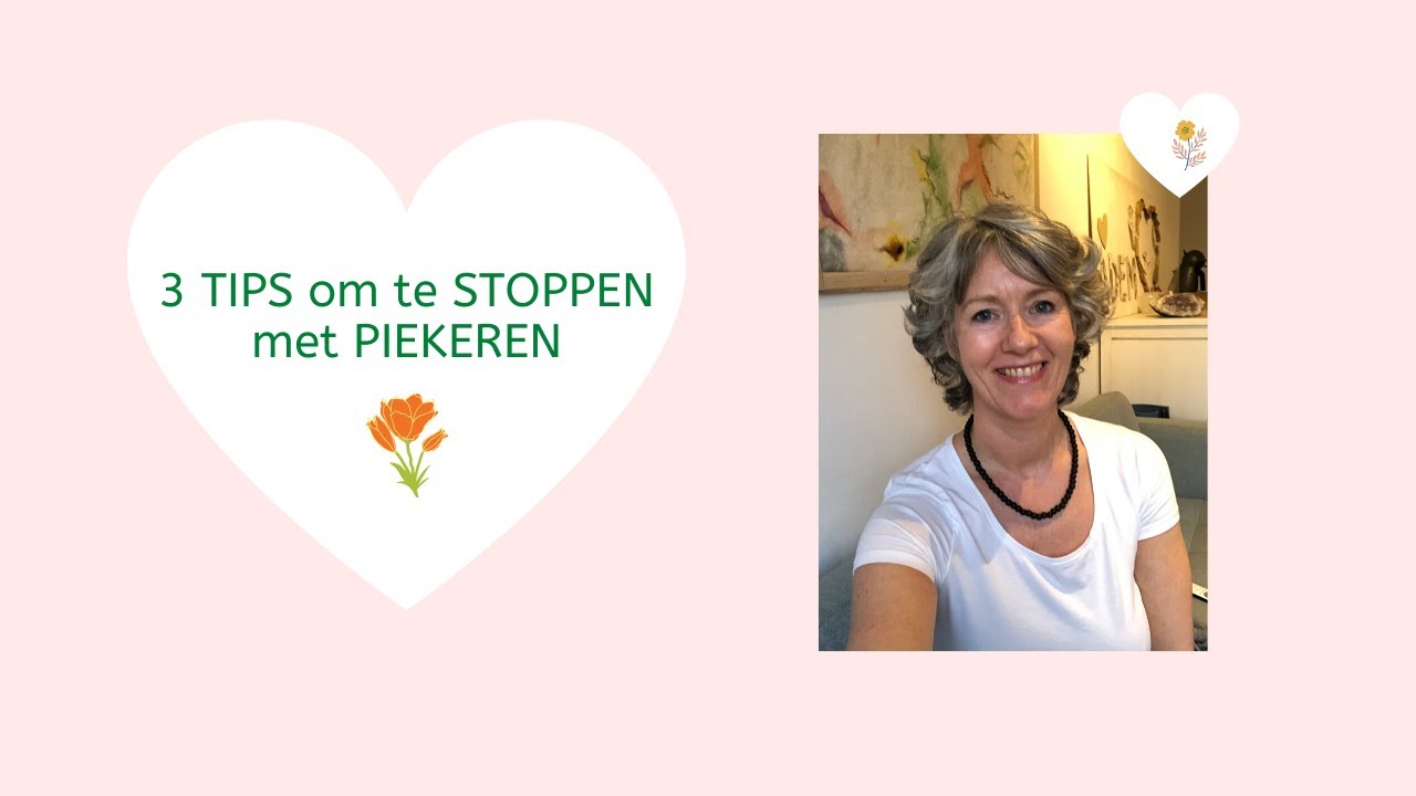 3 tips om te Stoppen met Piekeren