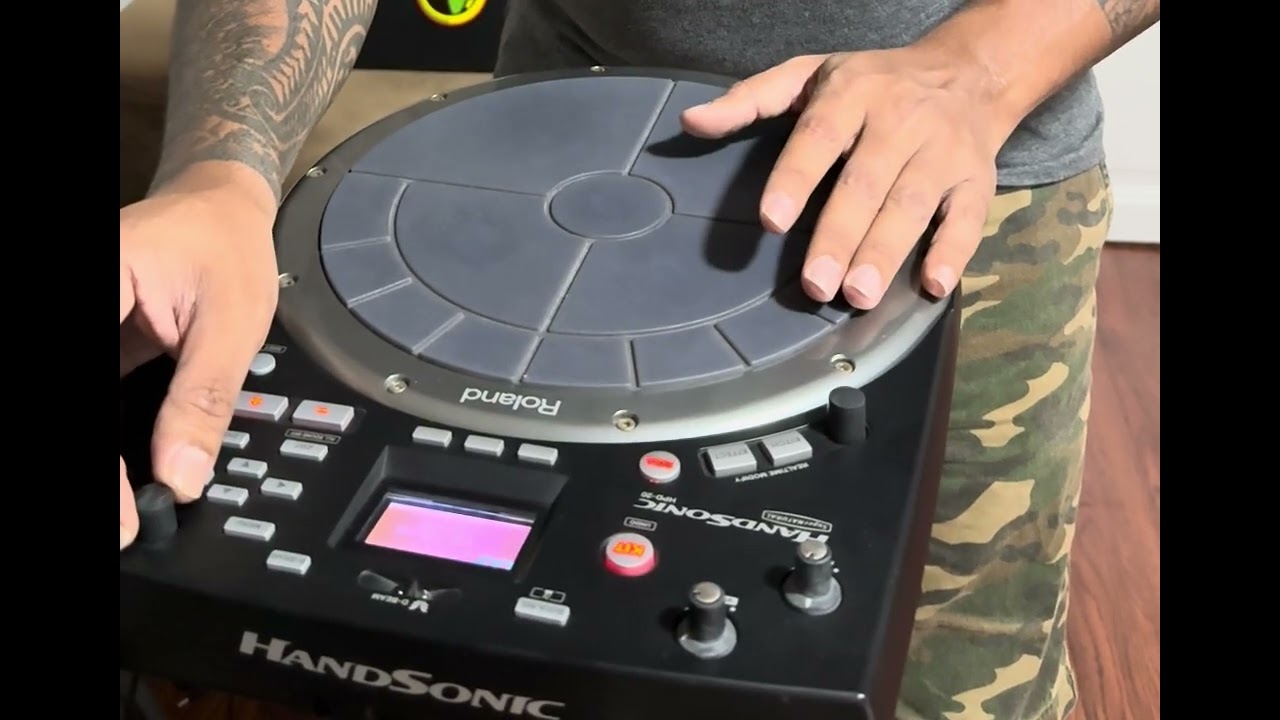 Roland Handsonic HPD 20 Demo in Sinhala
