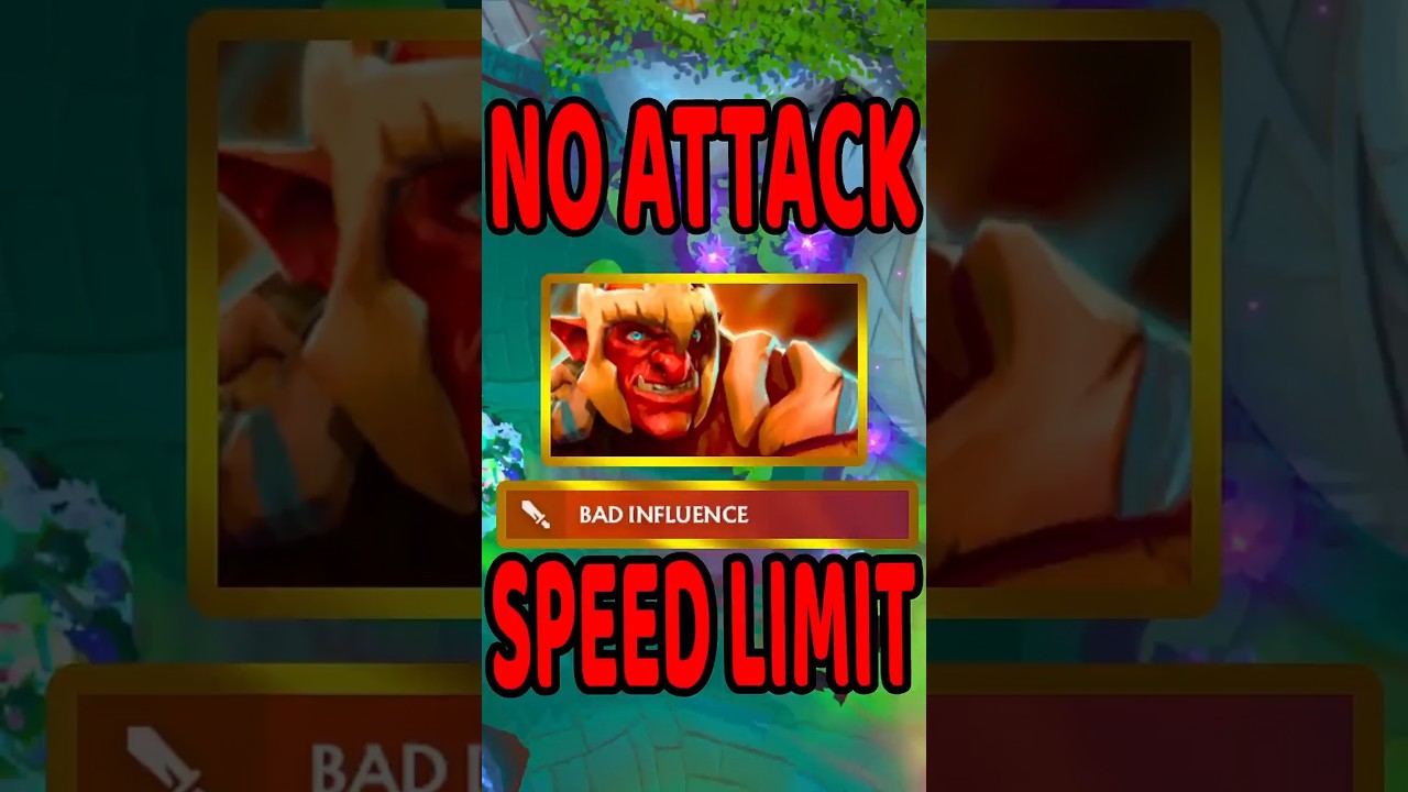 No ATK speed limit | Troll Warlord | DOTA 2