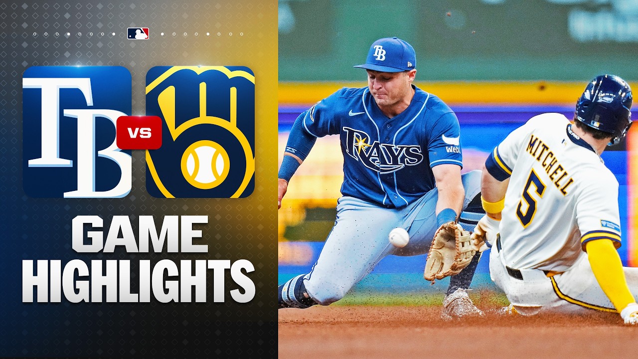 Rays vs. Brewers Game Highlights (4/1/26) | MLB Highlights