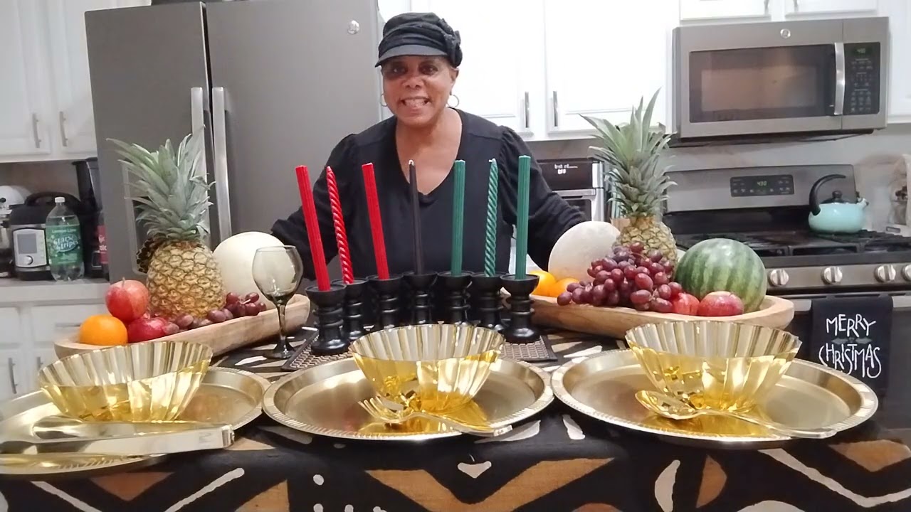 Kwanzaa Celebration | Buffet Design | Kwanzaa Home Entertaining Ideas