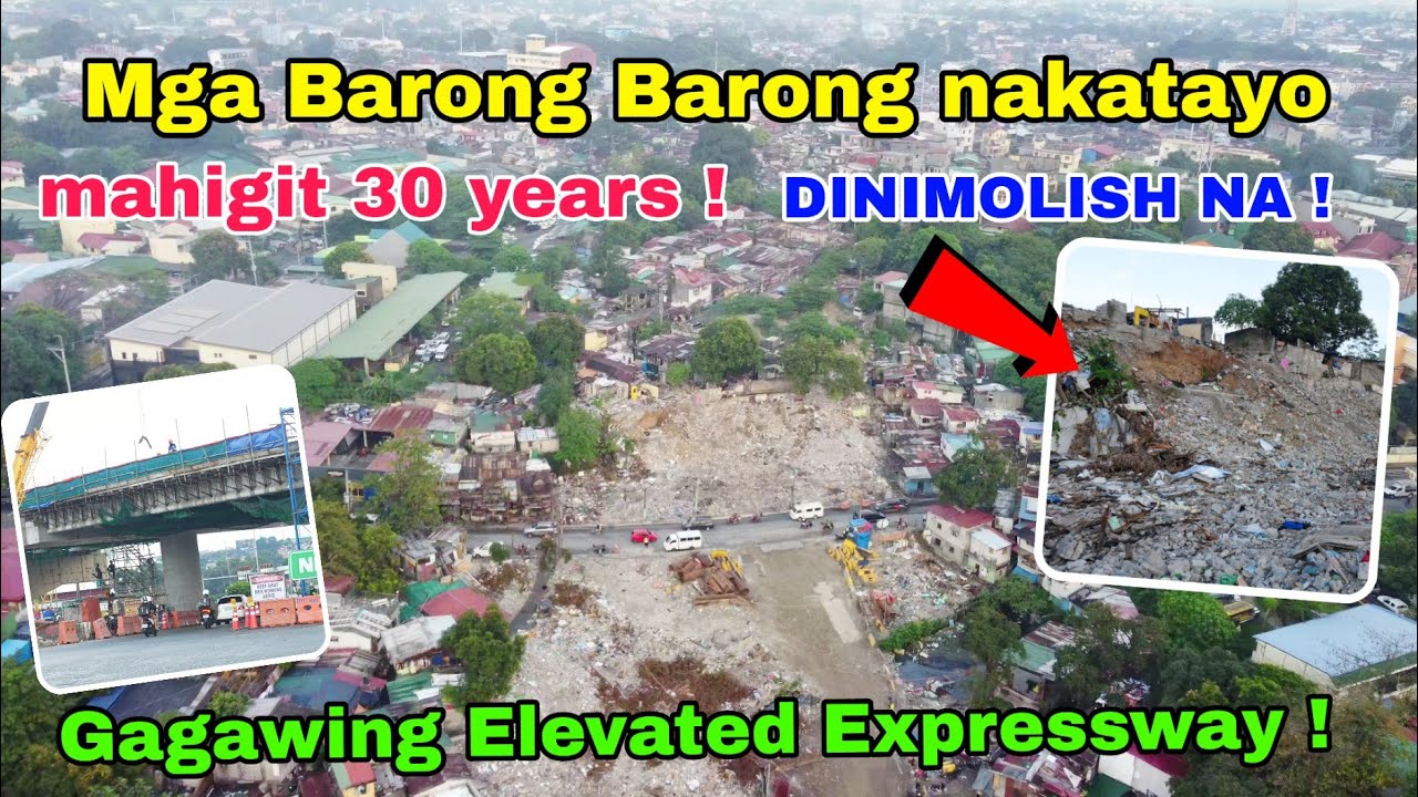 Ang pagbawi sa Kalsada ! Mga barong barong GINIBA NA mahigit 30 years !Nlex C5 Northlink 2026 Update