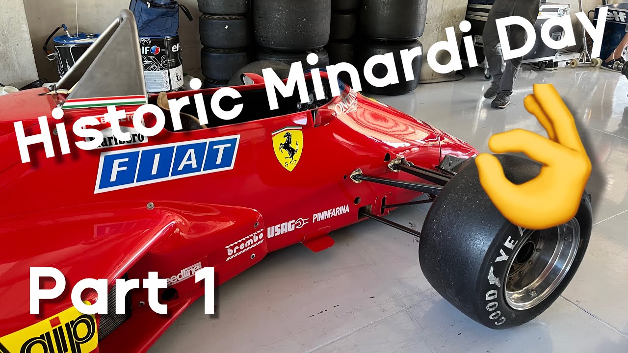 Historic Minardi Day 2024 at Imola track pt.1
