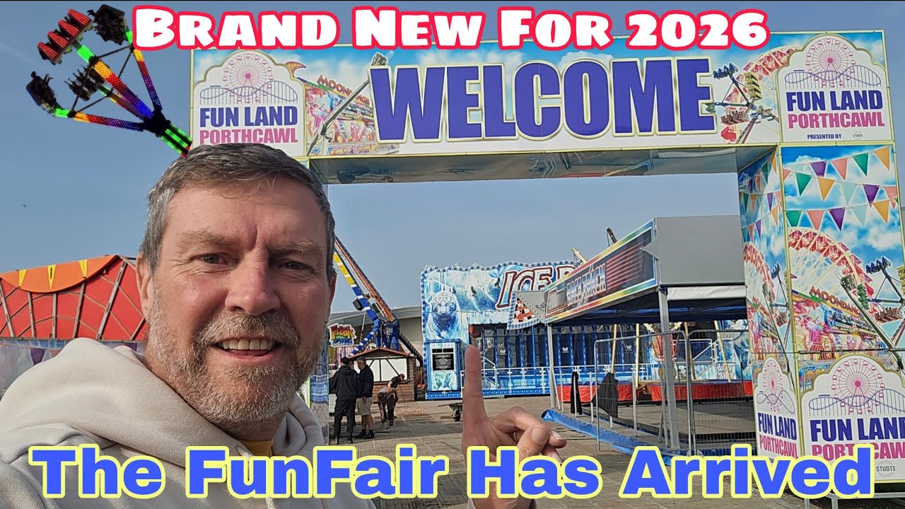 Ярмарка развлечений в Портколе прибыла 23 марта 2026 г.