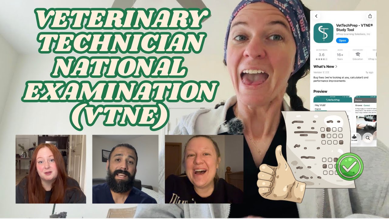 HOW TO PASS THE VTNE (Veterinary Technician National Examination)