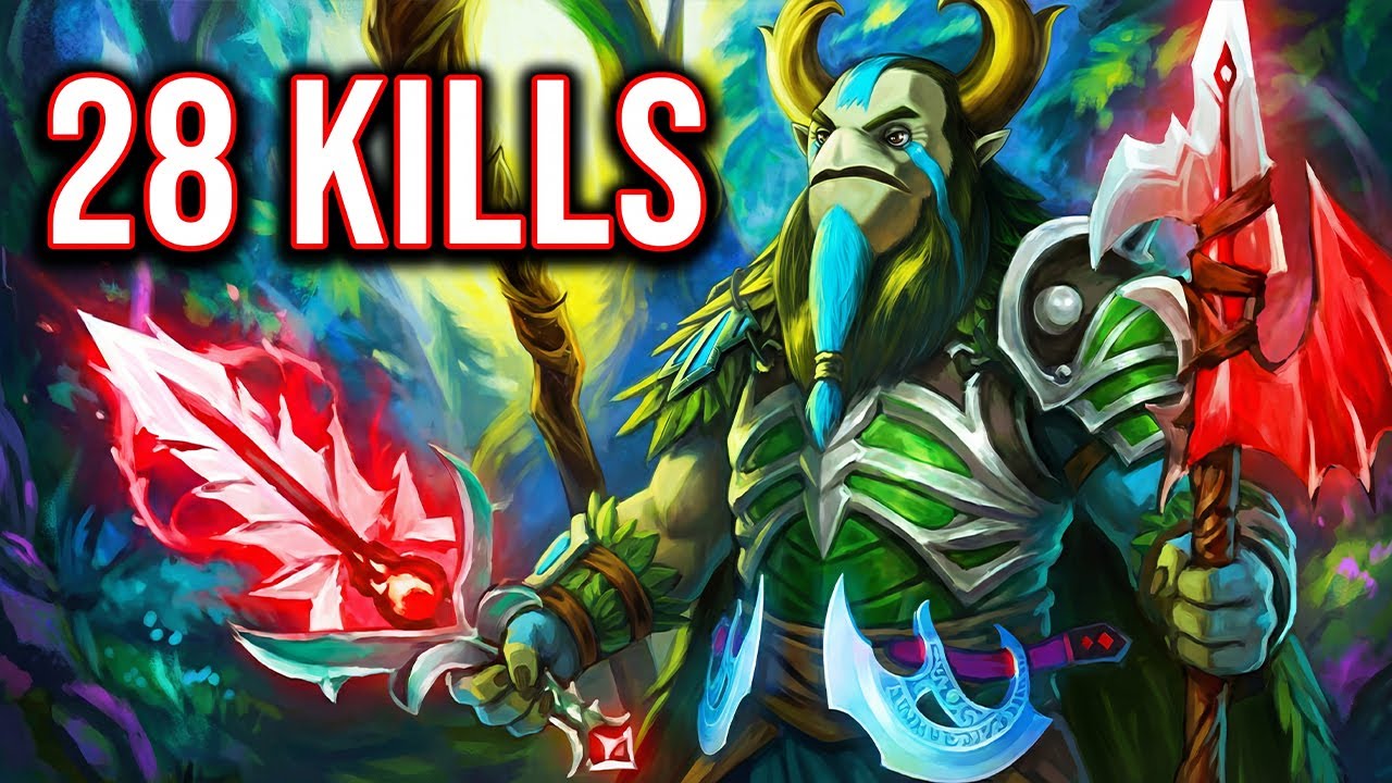 28 Kills Natures Prophet ! Nature's Prophet Dota 2 Mid Safe Lane 7.40 Pro Gameplay Guide