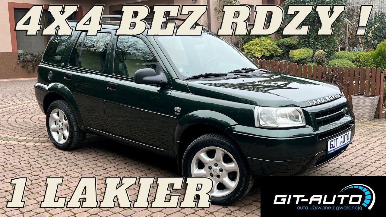 Land Rover Freelander4️⃣❌4️⃣2.0 TD4 112KM✅05/2004▶️Wzorowy🔥IMPORT 🇩🇪