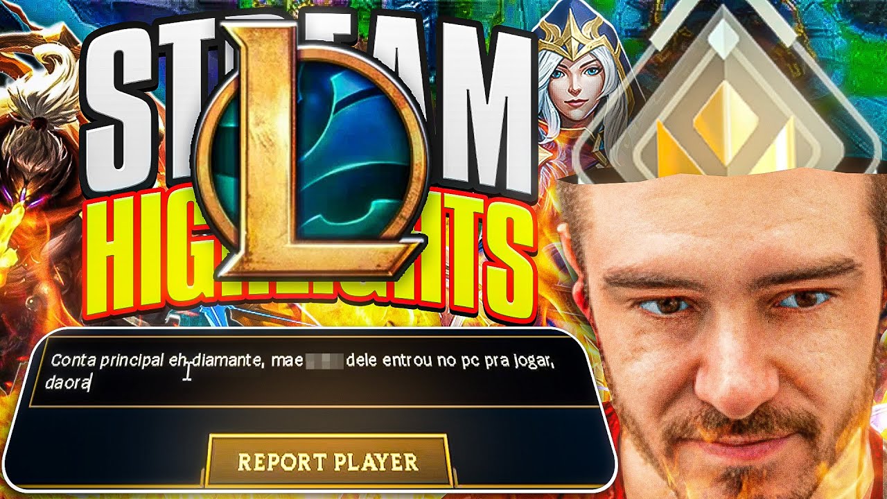 Como um RADIANTE joga LOL | STREAM HIGHLIGHTS #48 - f0rsaken