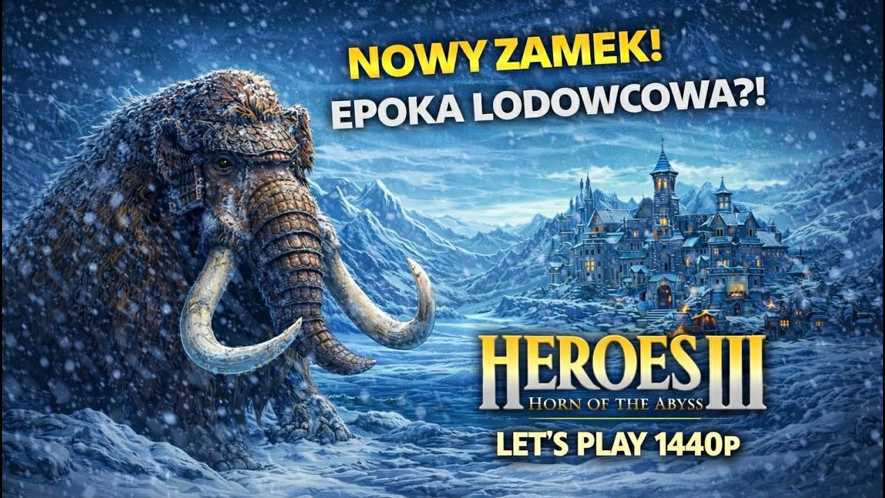 Heroes of Might & Magic III (HotA) #8 - Mapa XL/Bulwark/poziom 160% | Gameplay PL 1440p