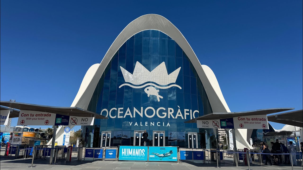 Bezoek aan Oceanografic park in Valencia